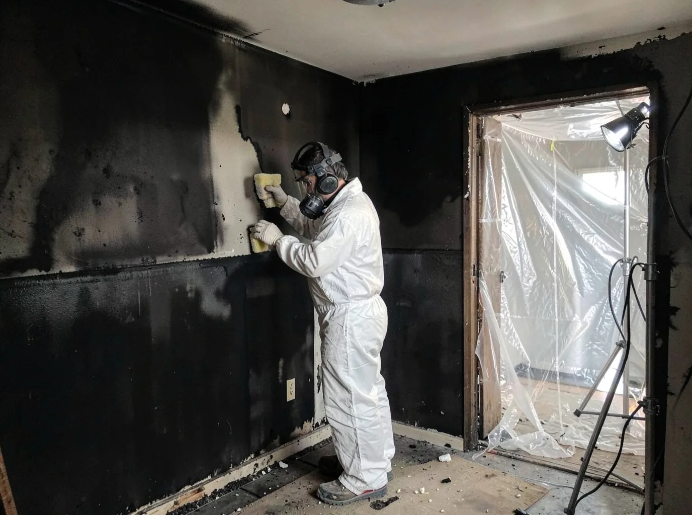 Fire Damage Restoration company in The Plains, OH